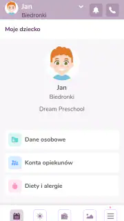 Aplikacja i dziennik Kidsview screenshot 2