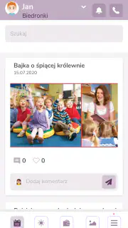 Aplikacja i dziennik Kidsview screenshot 4