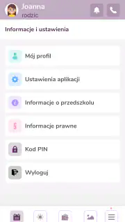 Aplikacja i dziennik Kidsview screenshot 5