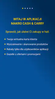 Aplikacja MAKRO CASH&CARRY screenshot 1