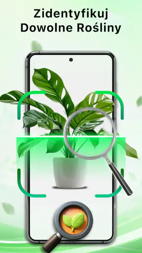 Aplikacja Rozpoznawanie Roślin screenshot 1