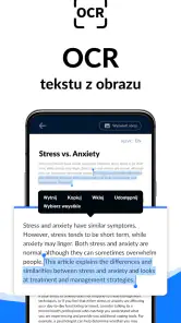 Aplikacja skan PDF - skan PDF screenshot