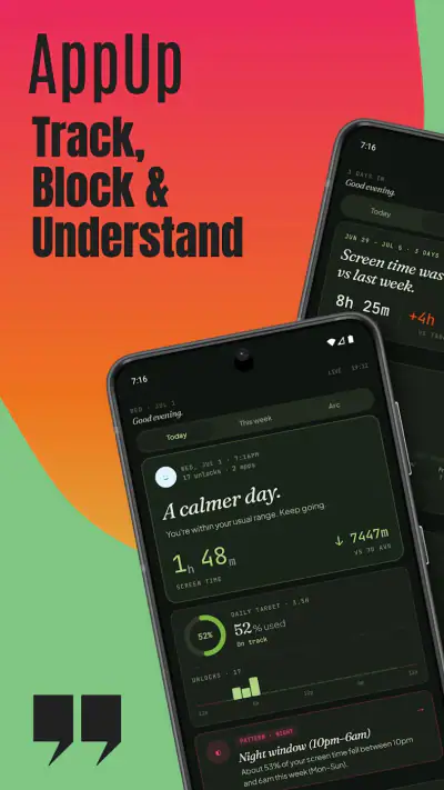 AppUp: Screen Time & Blocker screenshot 1