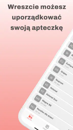 Aptecznik: organizer leków screenshot 1