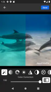AquaColorFix Color Correction screenshot