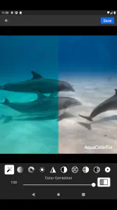 AquaColorFix Color Correction screenshot