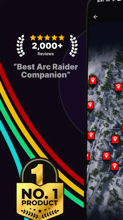 ARC Raiders - Map & Tracker screenshot 1