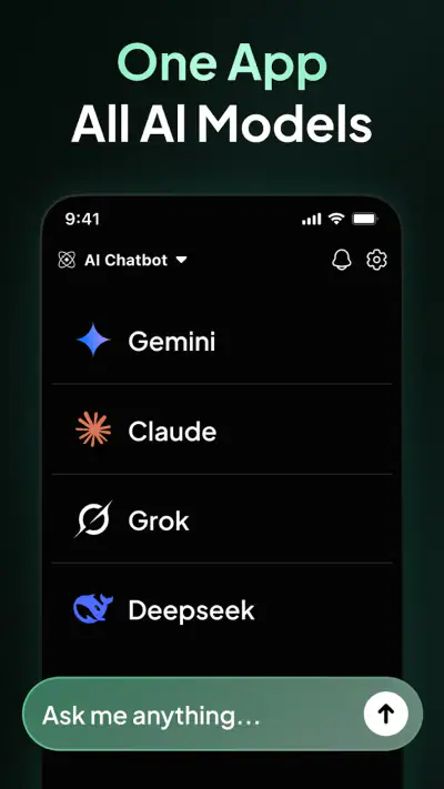 Ask Me Anything - AI Chatbot screenshot 1