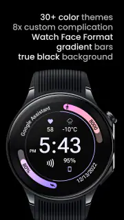 Athlete 2: Watch face screenshot 2