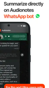 Audionotes: AI Notes & Minutes screenshot