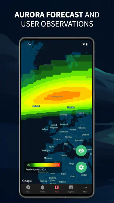 Aurora Now - Northern Lights screenshot 1