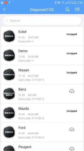 Autel MaxiAP200 screenshot 1