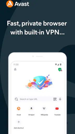 Avast Secure Browser screenshot 1