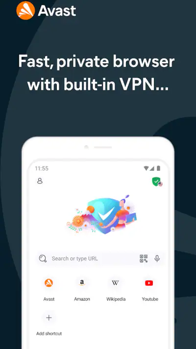 Avast Secure Browser screenshot 1