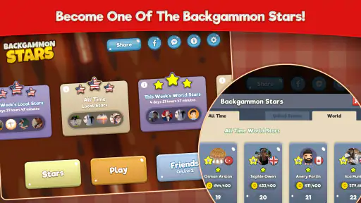 Backgammon Stars: Board Game screenshot 8