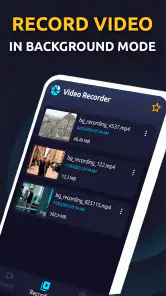 Background Video Recorder screenshot