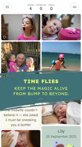 BackThen: Baby & Family Album screenshot