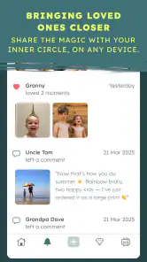 BackThen: Baby & Family Album screenshot