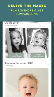 BackThen: Baby & Family Album screenshot 5