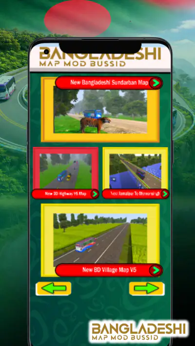 Bangladeshi Map Mod Bussid screenshot 1