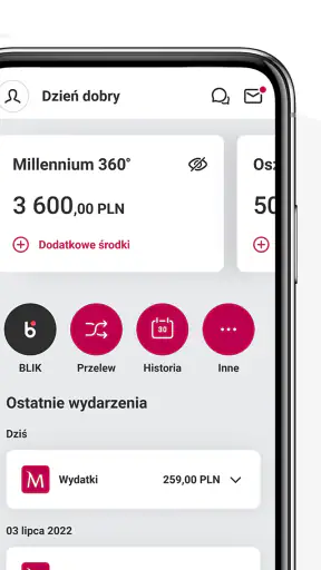 Bank Millennium screenshot 1