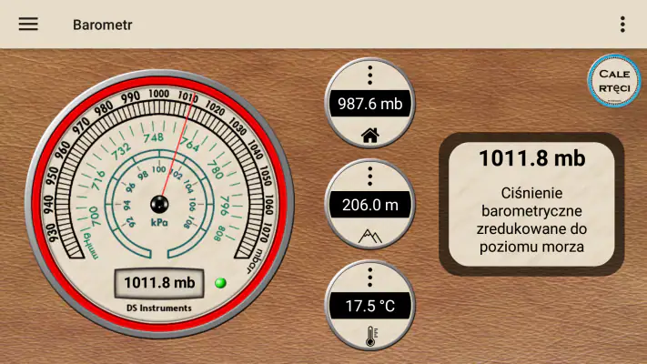 Barometr i wysokościomierz screenshot 1