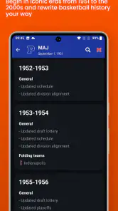 Basketball Legacy Manager 26 screenshot