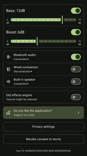 Bass Booster screenshot 1