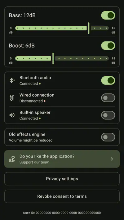 Bass Booster screenshot 1