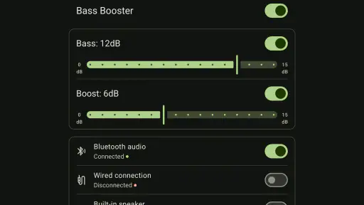 Bass Booster screenshot 2
