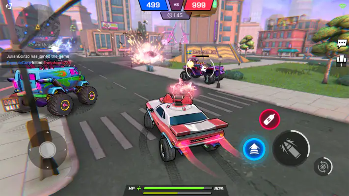Battle Cars: Bitwy Samochodowe screenshot 1