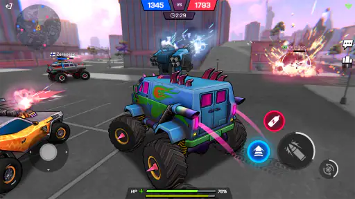 Battle Cars: Bitwy Samochodowe screenshot