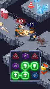 Battle Lines: Puzzle Fighter screenshot