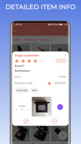 Beautistics: Makeup Organizer screenshot