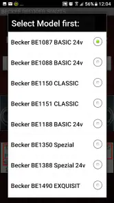 Becker 5Digit Radio Code screenshot