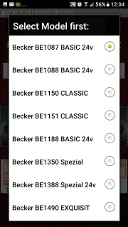 Becker 5Digit Radio Code screenshot 3