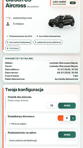 BEEP.rent - najem aut screenshot 1