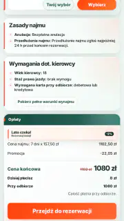 BEEP.rent - najem aut screenshot 2