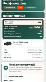 BEEP.rent - najem aut screenshot 4