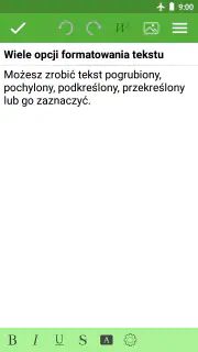 Bezpłatny notatnik screenshot 2