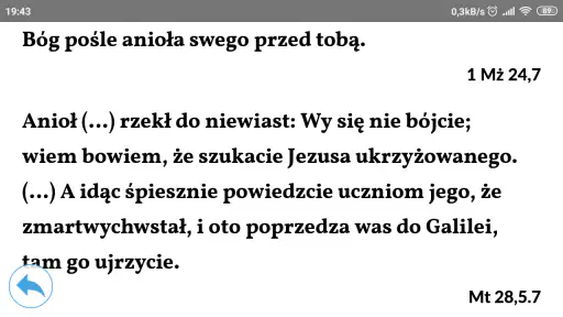 Biblia na co dzień screenshot 2