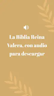 Biblia Reina Valera con audio screenshot 5