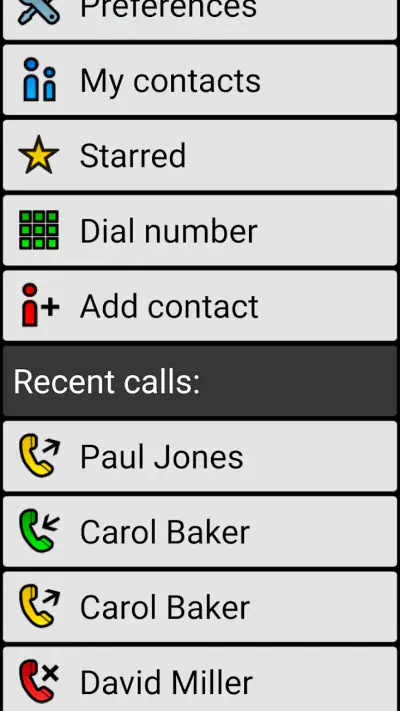 BIG Phone for Seniors screenshot 1