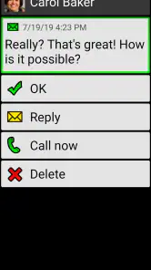 BIG SMS for Seniors screenshot