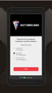 Bilety Górnik Zabrze screenshot 2