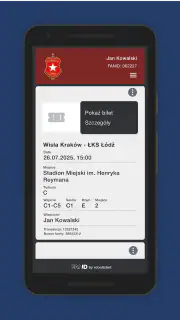 Bilety Wisła Kraków screenshot 4
