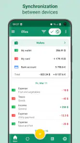 Bill tracker - Efics screenshot