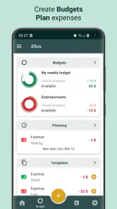Bill tracker - Efics screenshot