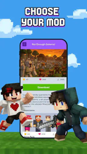 Biome Mods World for MCPE screenshot 1