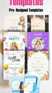 Birthday Invitation Card Maker screenshot 2